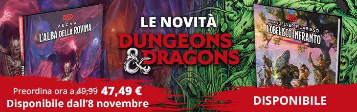 Tutte le novità targate Dungeons & Dragons